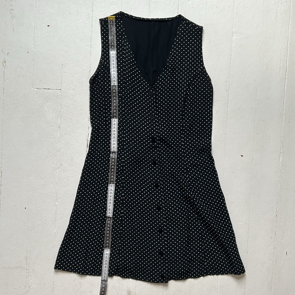 Vintage Button-up Polka-dot Dress - Picture 8 of 12